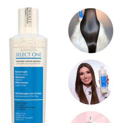 Imagem de select one progressiva organica prohall profissional 300 ml