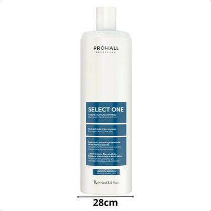 Imagem de Select One Prohall 1L: Liso Saudável e Duradouro