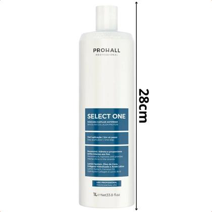 Imagem de Select One Prohall 1L: Liso Saudável e Duradouro