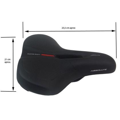 Imagem de Selim Bike Conforto Absolute Vd851d Vazado Super Soft City