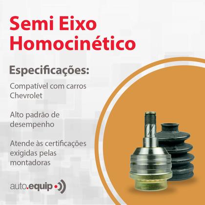 Semi Eixo Homocinética Para Chevrolet Ipanema 1989 Até 1997 Kadett