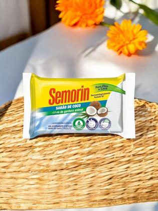 Imagem de Semorin Sabão De Coco Tradicional 90G