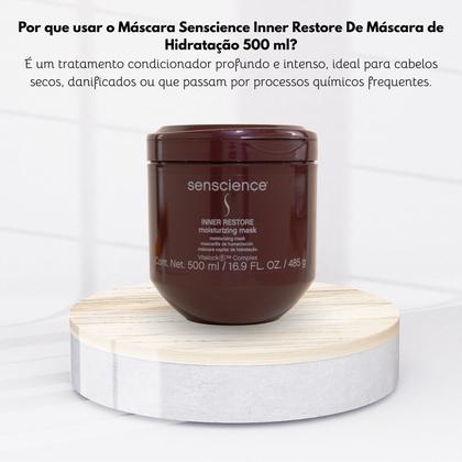 Imagem de Senscience Inner Restore 500ml Máscara Capilar Profissional Reconstrução e Hidratação