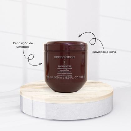 Imagem de Senscience Inner Restore 500ml Máscara Capilar Profissional Reconstrução e Hidratação