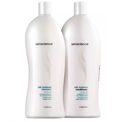 Imagem de Senscience Silk Moisture Shampoo+Condicionador 1L+Máscara Inner Restore Deep Moisturizing 200ml