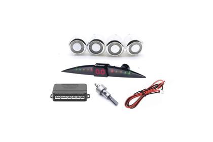 Imagem de Sensor Cromado Parachoque De Metal Nissan Frontier 2008/2022