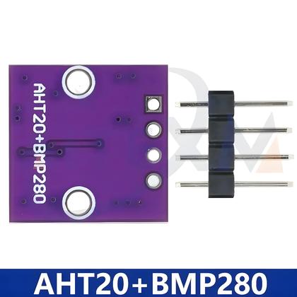 Imagem de Sensor De Alta Precisão De Temperatura, Umidade E Pressão Do Ar AHT20 BMP280 Módulo 2 Em 1
