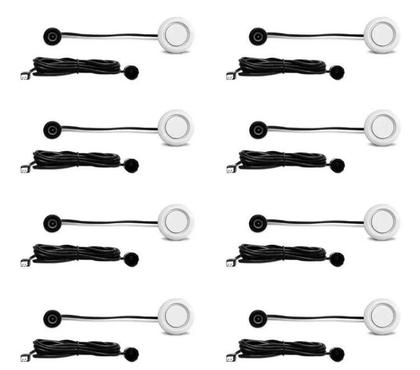 Imagem de Sensor De Estacionamento 8 Pontos Kx3 Branco