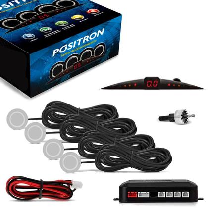 Imagem de Sensor De Estacionamento Positron Ps220 Prata 20mm Universal