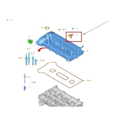 Imagem de Sensor De Fase Posição Comando Ford Fusion 2.0/2.3/2.5 06/18-6M8Z6B288D