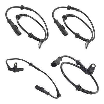 Imagem de Sensor de freio abs renault sandero logan 1.0 1.6 2008 á 2013 kit c/4 dianteiro traseiro ld/le