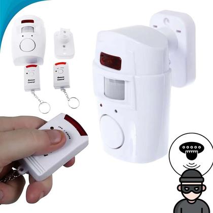 Imagem de Sensor de Movimento com Sirene e Controle de Longo Alcance