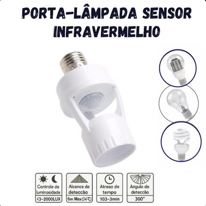 Imagem de Sensor De Movimento E27 Com Fotocélula Ambientes Externos