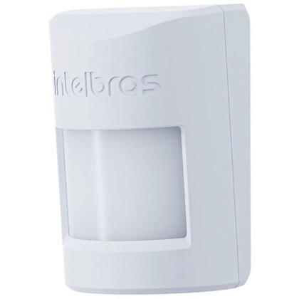 Imagem de Sensor de Movimento Sem Fio Intelbras IVP 1000 PET SFPIR, Pet Immunity até 20 kg, Alcance 12m, 3 Níveis