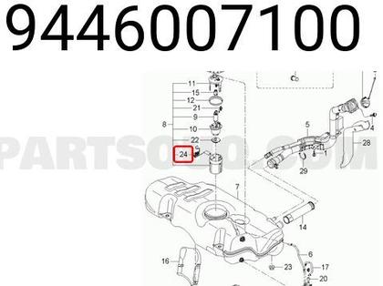 Imagem de Sensor de Nivel Boia de Combustivel Picanto 1.0 e 1.1 de 2004 À 2011