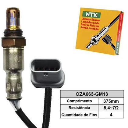 Imagem de Sensor de Oxigênio NGK Tracker 2015 até 2020 Cobalt Cruze Onix S10