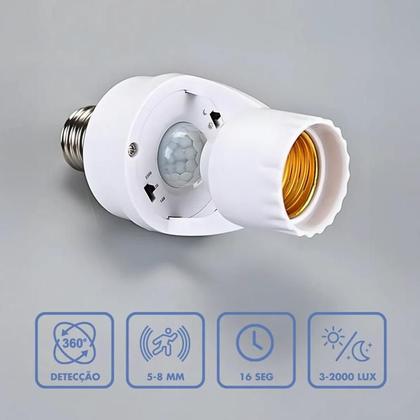 Imagem de Sensor De Presença Automático para Lâmpada Soquete