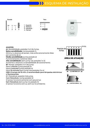 Imagem de Sensor de Presença Externo Bivolt - PW