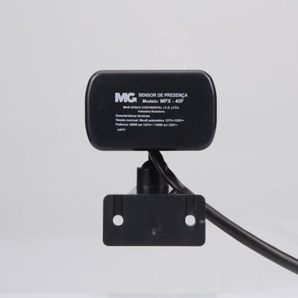 Imagem de Sensor De Presença Externo Preto MPX-40F MarGirius