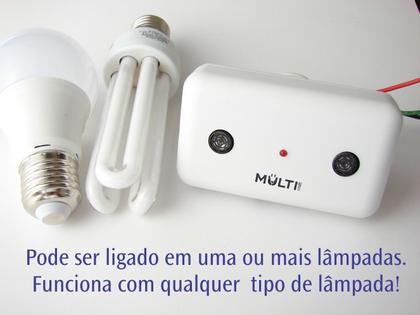 Imagem de Sensor de Presença MPL13 Ultrassônico Ultrassensível para Lâmpadas Refletores