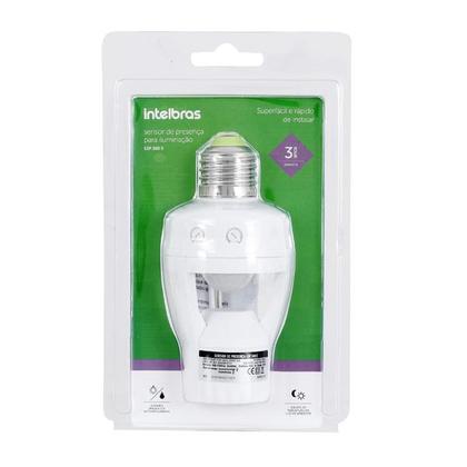 Imagem de Sensor de Presença P/ Lâmpada Soquete Bocal E27 - Intelbras