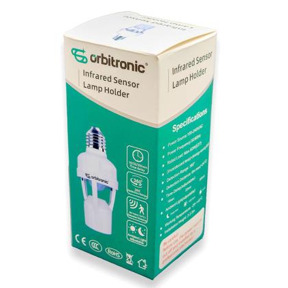 Imagem de Sensor De Presença P/lâmpada Soquete E27 C/fotocélula Bocal