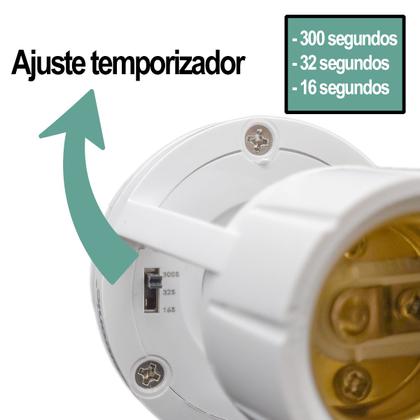 Imagem de Sensor De Presença P/lâmpada Soquete E27 C/fotocélula Bocal