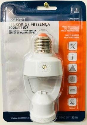 Imagem de Sensor De Presença Para Lâmpada Soquete E27 Bivolt Exatron