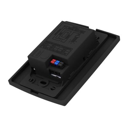 Imagem de Sensor de Presença Qualitronix QI6MP - Embutir na Parede, Chave 180 Graus, Preto, Bivolt