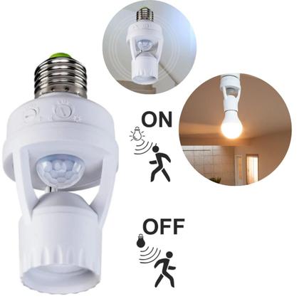Imagem de Sensor de Presença Soquete  com Fotocélula  Ideal para Ambientes Externos