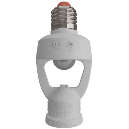 Imagem de Sensor de Presença Soquete E27 Ajuste Manual SPT0E27 Exatron
