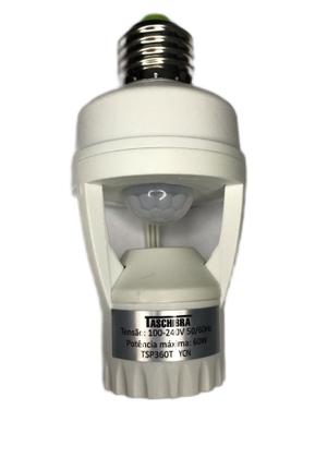 Imagem de Sensor de Presença Soquete Iluminação Taschibra TSP360T