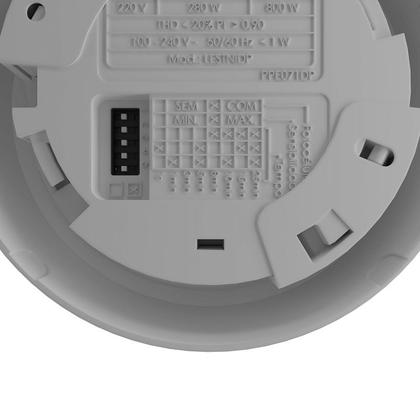 Imagem de Sensor de presença teto sobrepor/embutir dip swith 360 biv exatron lestnidp sp