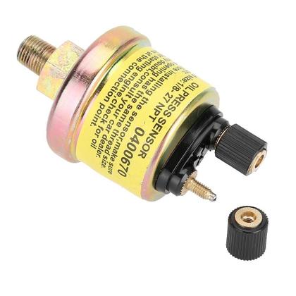 Imagem de Sensor De Pressão De Óleo Do Motor Universal De Dupla Saída 1/8 NPT Para Medidor De Mercado
