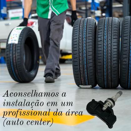 Imagem de Sensor de pressão de pneu tpms 26689967 GM 433 MHz onix premier e plus e tracker modelo cinza metálico