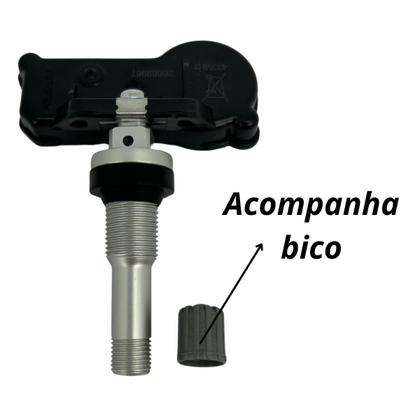Imagem de Sensor de pressão de pneu tpms 26689967 GM 433 MHz onix premier e plus e tracker modelo cinza metálico