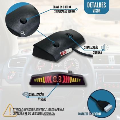 Imagem de Sensor De Ré Estacionamento Emborrachado Ford Maverick Todos