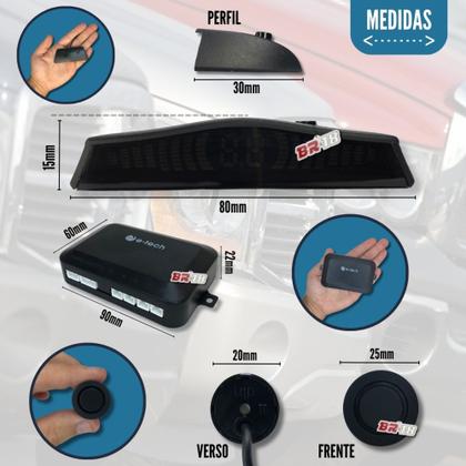 Imagem de Sensor De Ré Estacionamento Emborrachado Ford Maverick Todos