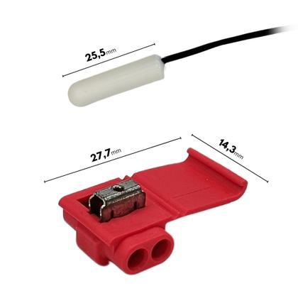 Imagem de Sensor de Temperatura Compatível com Refrigerador Electrolux DF34A