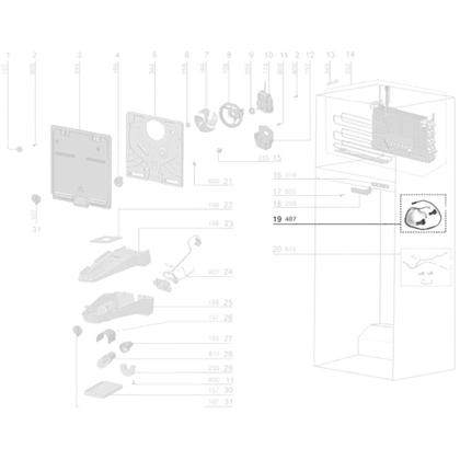 Imagem de Sensor de Temperatura Compatível com Refrigerador Electrolux DF34A