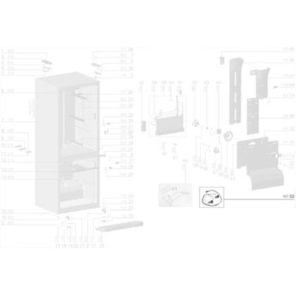 Imagem de Sensor de Temperatura Compatível com Refrigerador Electrolux DM84X