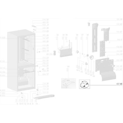 Imagem de Sensor de Temperatura Compatível com Refrigerador Electrolux IB53