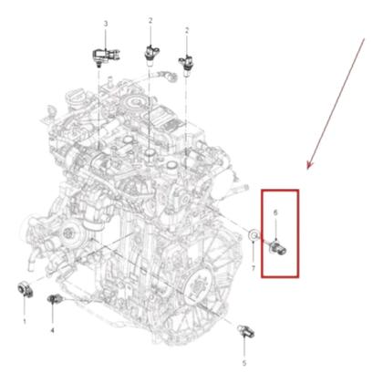 Imagem de Sensor De Temperatura Do Motor Ford Territory 24/.. Original-9l8z6g004e