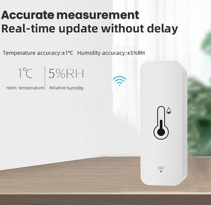 Imagem de Sensor de temperatura e umidade Gaoducash WiFi Indoor, pacote com 1