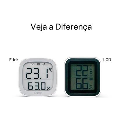 Imagem de Sensor De Temperatura e Umidade Smart TP-Link, Display Integrado, Branco - Tapo T315(EU)