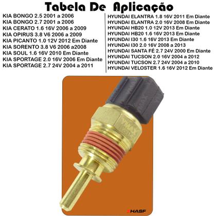 Imagem de Sensor de Temperatura Hb20 i30 Elantra 2008 a 2013