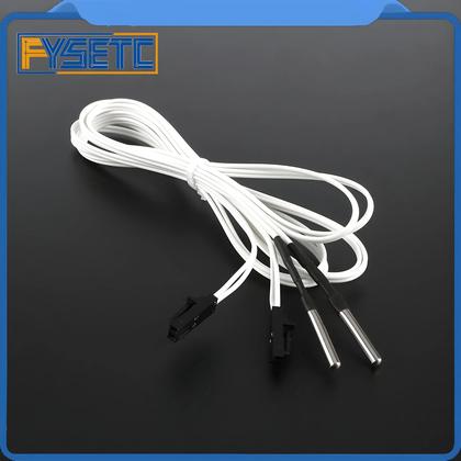 Imagem de Sensor De Temperatura Termistor HT-NTC100K 2pcs 1M Para 350 Graus Prusa I3 MK2S MK3 MK3S Extrusora