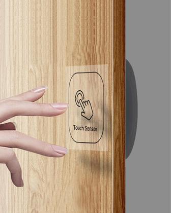 Imagem de Sensor de Toque Cinza Touch Mdf Granito Led Liga E Desliga Led Line