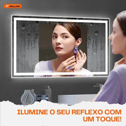 Imagem de Sensor de Toque para Espelho com LED Touch Dimmer 12V Liga Desliga e Controle de Brilho