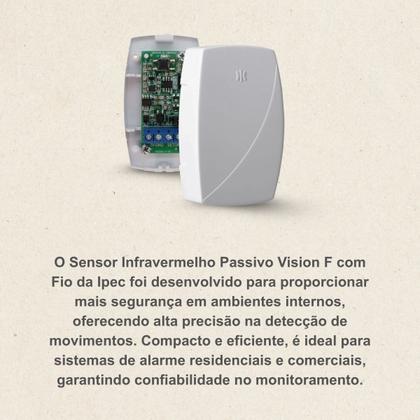 Imagem de Sensor De Vibração E Impacto Com fio 8 Níveis Sensibilidade